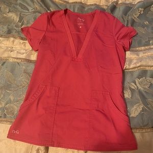 Pink scrub top NRG Barco xs